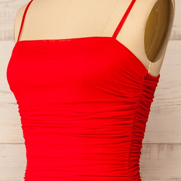 1861 Ruched Midi Dress - Picture 4 of 6